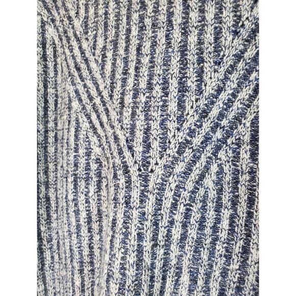 Circus NY Chunky Blue Orange Cableknit Ski Sweater NWT, Women's Medium - Picture 3 of 4